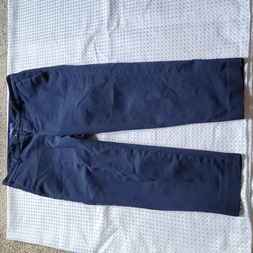 Old Navy Harper Mid-Rise Pants Navy Blue Size 4